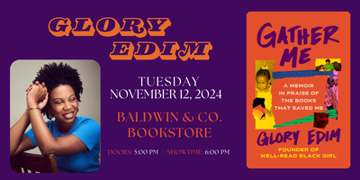 Well-Read Black Girl, Glory Edim Author Talk and Book Signing